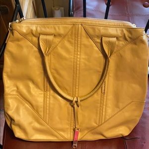 Adrienne vittadini Tan Leather Handbag